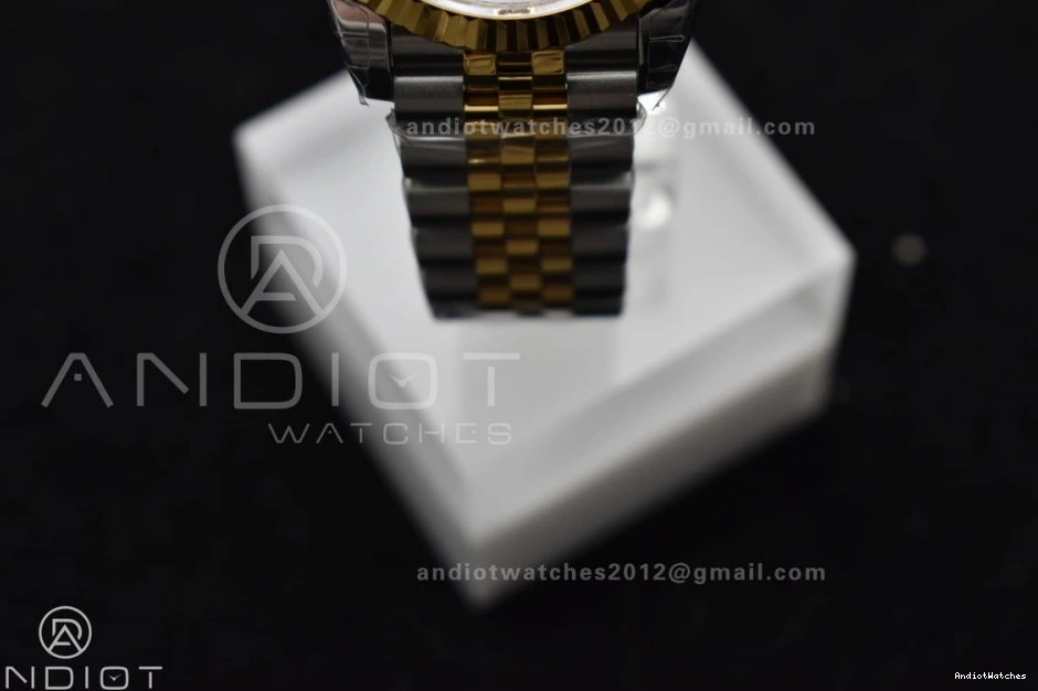 31 Bracelet DateJust GSF Ladies YG Diamond Steel 316L Colorful President On 542 MOP Dial 278271 0521